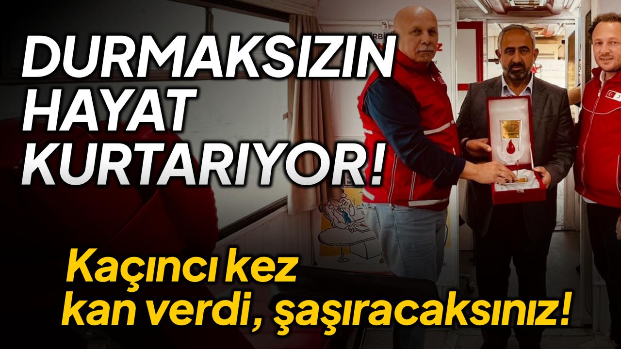 Kan vermek onun vazgeçilmezi