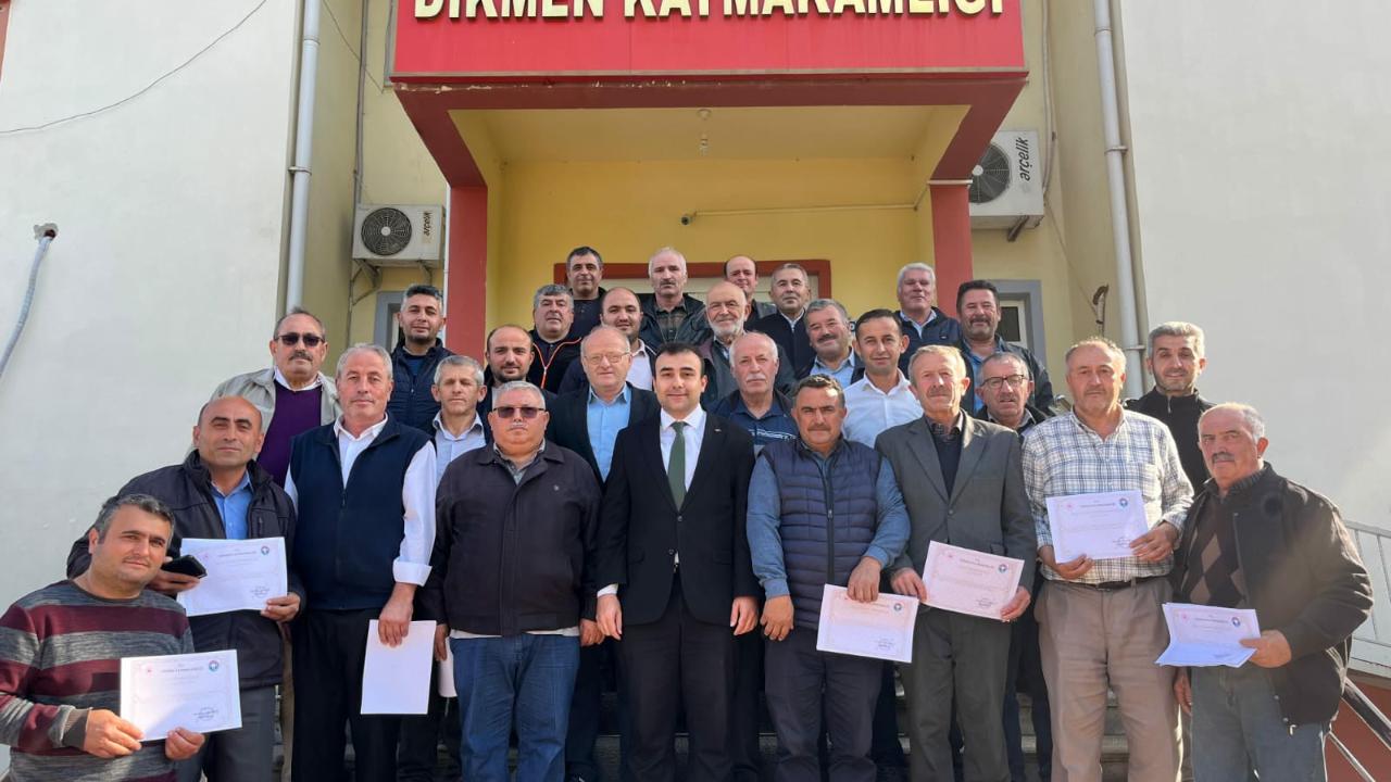 Muhtarlar Günü dolayısıyla tören düzenlendi