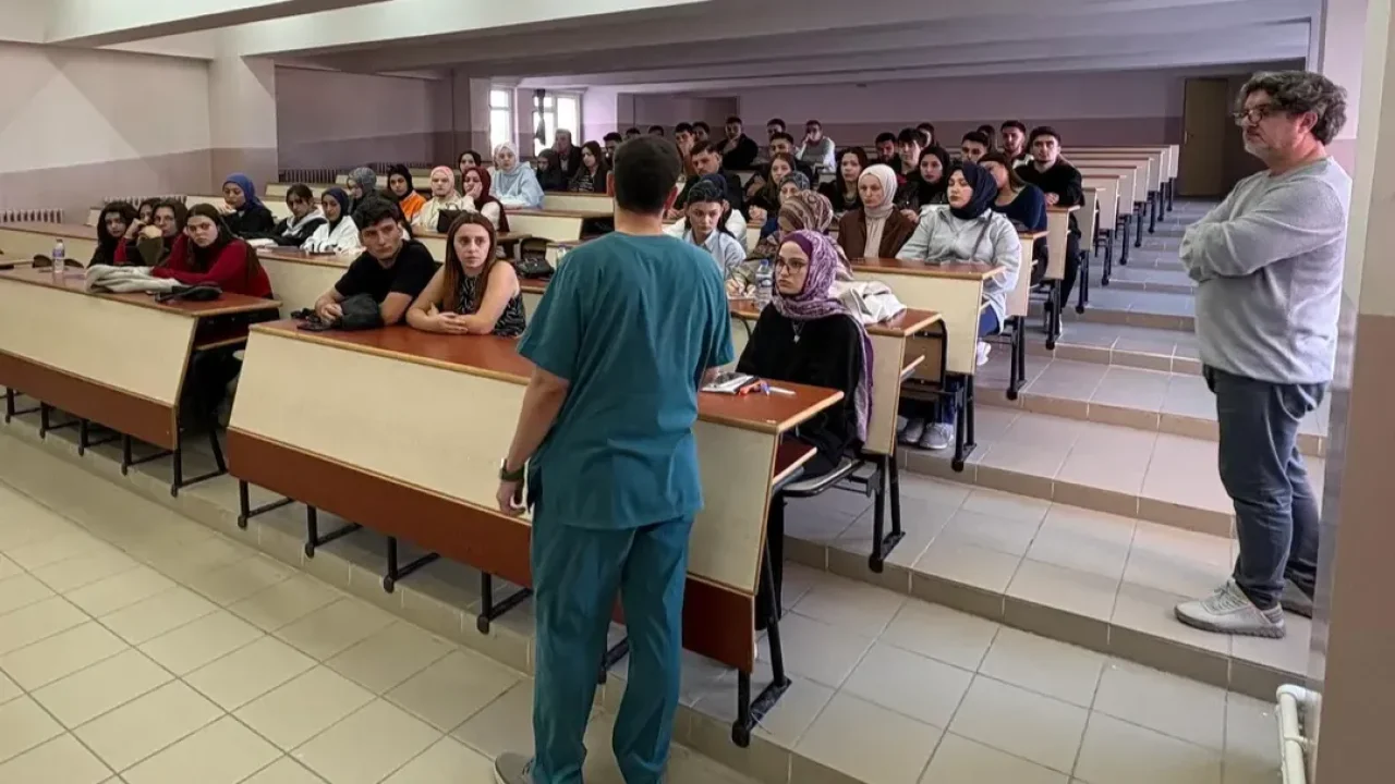 Öğrenciler iş sağlığı konusunda bilinçlendirildi