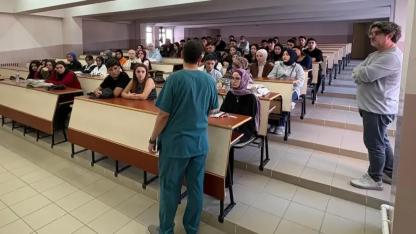 Öğrenciler iş sağlığı konusunda bilinçlendirildi