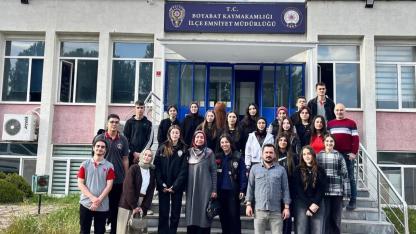 Öğrenciler polislik mesleğini yakından tanıdı!