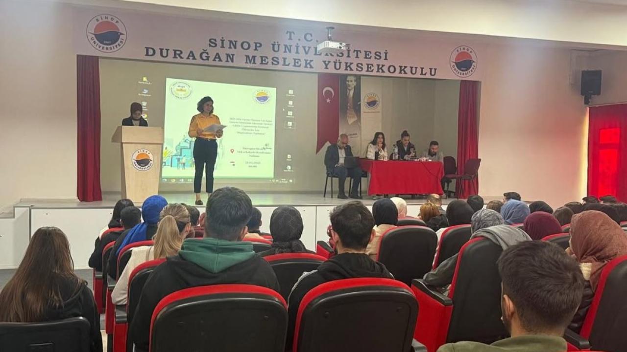 Öğrencilere işletmede mesleki eğitim süreci anlatıldı