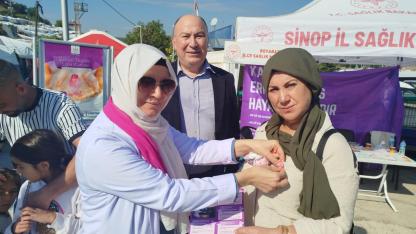 Panayırda erken teşhis uyarısı