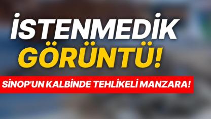 O noktadan her gün yüzlerce kişi geçiyor