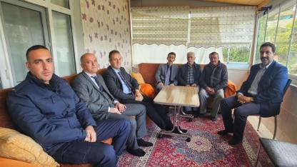 Kaymakam Ünal'dan Kıbrıs Gazisi Muammer Kaya’ya ziyaret