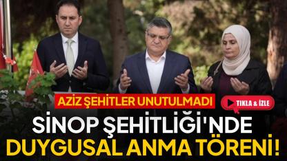 Sinop Şehidi Halil Özdoğru dualarla anıldı