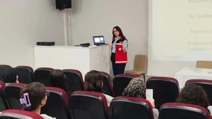 Öğrenciler ŞÖNİM hakkında bilgilendirildi