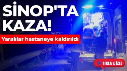 Kontrolü kaybeden sürücü yayalara çarptı: 2 yaralı