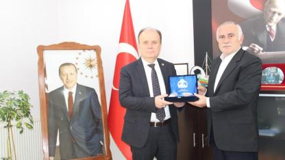 Konya Milletvekili Baykan'dan Başkan Uzun'a ziyaret