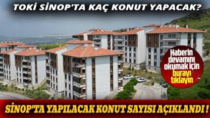 Bakan Kurum duyurdu! TOKİ'nin Sinop'ta yapacağı konut sayısı belli oldu