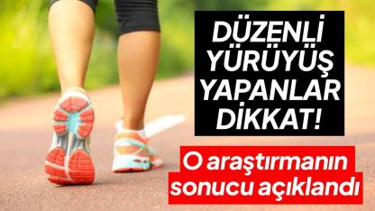 Uzun yürüyüş daha etkili oluyor