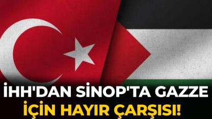 İHH'dan Sinop'ta Gazze için hayır çarşısı