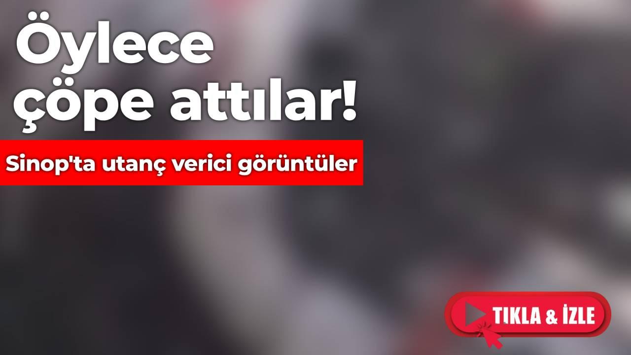 Isınmak için alınan kömürler çöpe gitti