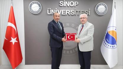 Başkan Bilir'den Rektör Taşdemir'e ziyaret