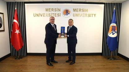 Rektör Taşdemir’den Mersin Üniversitesi’ne ziyaret