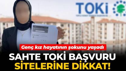 Sahte TOKİ sitesiyle 35 bin lira dolandırıldı