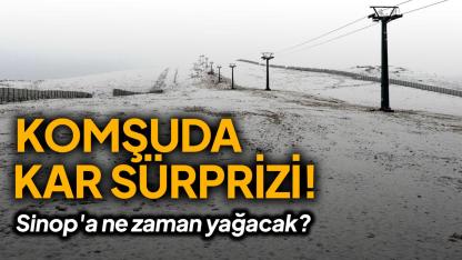 Samsun’a mevsimin ilk karı düştü