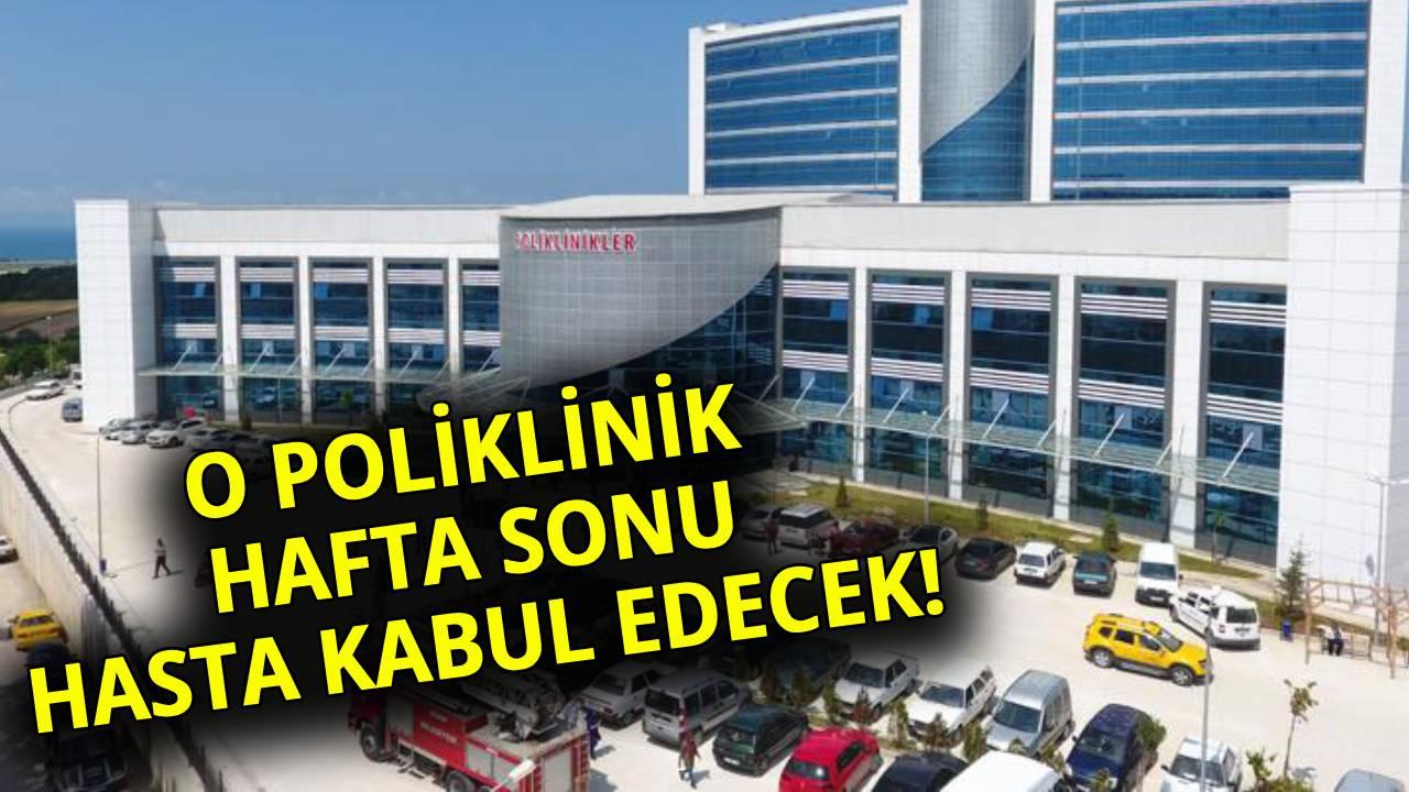 Sinop Atatürk Devlet Hastanesi’nden ek mesai duyurusu