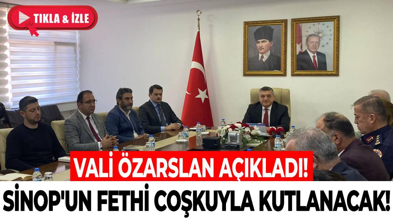 Sinop Fethi'nin 811. yılına görkemli kutlama hazırlığı