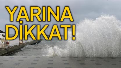 Sinop için fırtına uyarısı