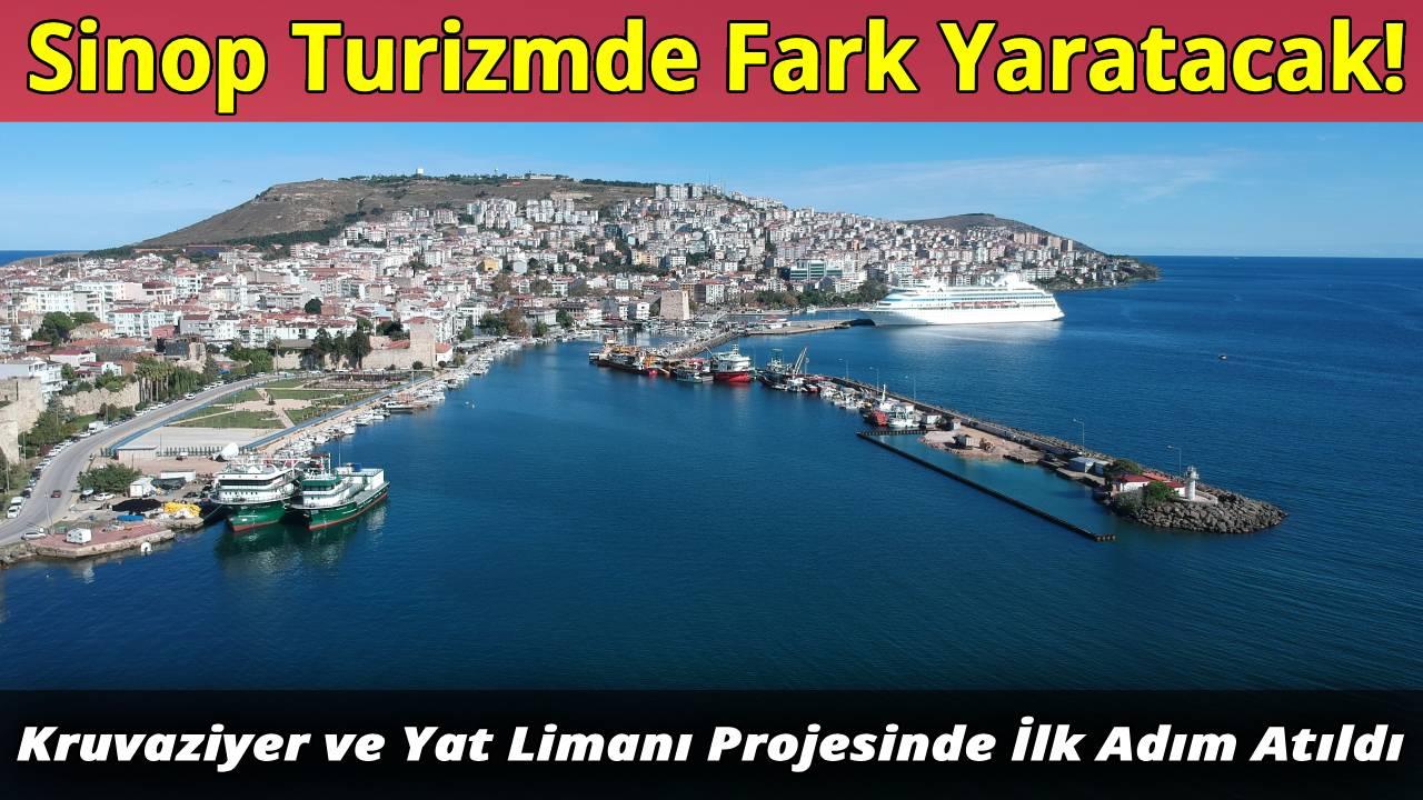 Sinop Kruvaziyer ve Yat Limanı Projesi ihalesi tamamlandı