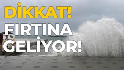 Sinop Valiliği’nden fırtına uyarısı