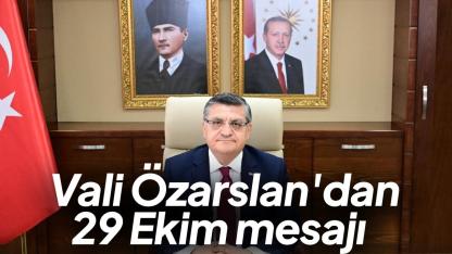 Sinop Valisi Dr.Mustafa Özarslan'dan 29 Ekim mesajı