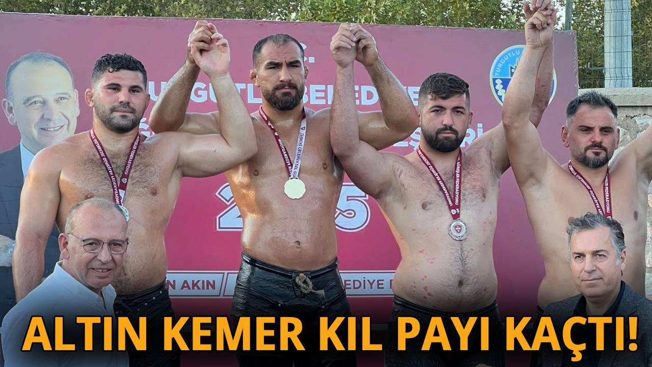 Sinoplu pehlivan Erkan Taş finalde kaybetti!