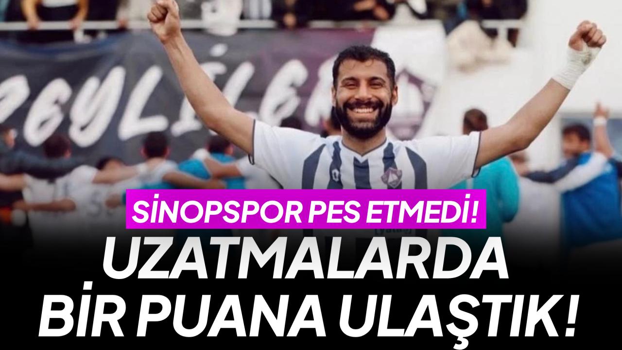 Sinopspor&#039;dan Samsun&#039;da muhteşem geri dönüş: 3-3