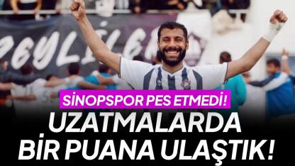 Sinopspor'dan Samsun'da muhteşem geri dönüş: 3-3