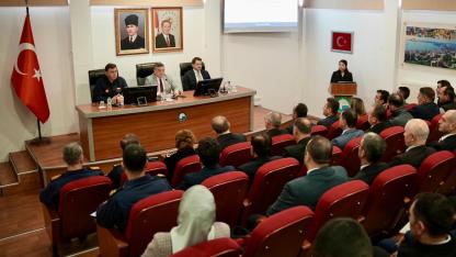 Sinop’ta afet risklerini azaltma çalışmaları masaya yatırıldı