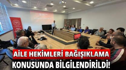 Sinop'ta aile hekimleri "Bağışıklama" eğitimi aldı
