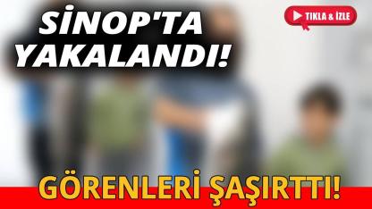 Sinop'ta amatör balıkçının yüzü dev levrekle güldü