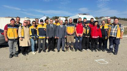 Sinop’ta ambulans sürücülerine “İleri Sürüş Teknikleri” eğitimi