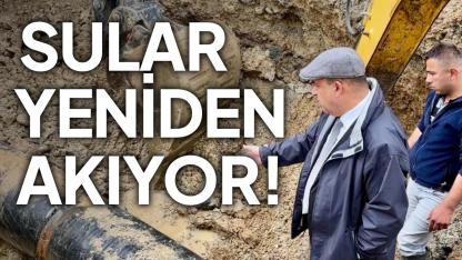 Sinop’ta ana isale hattındaki arıza giderildi