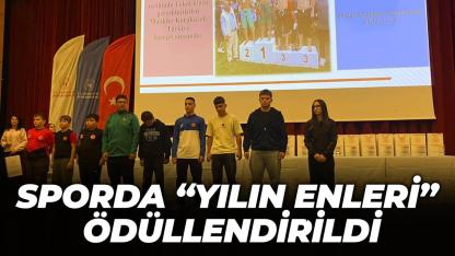 Sinop’ta başarılı sporculara ödül yağdı