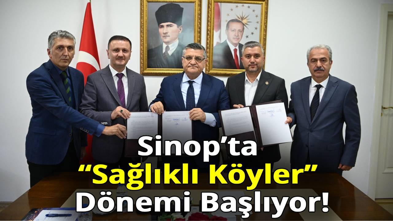 Sinop’ta çevreye duyarlı köy modeli hayata geçiyor