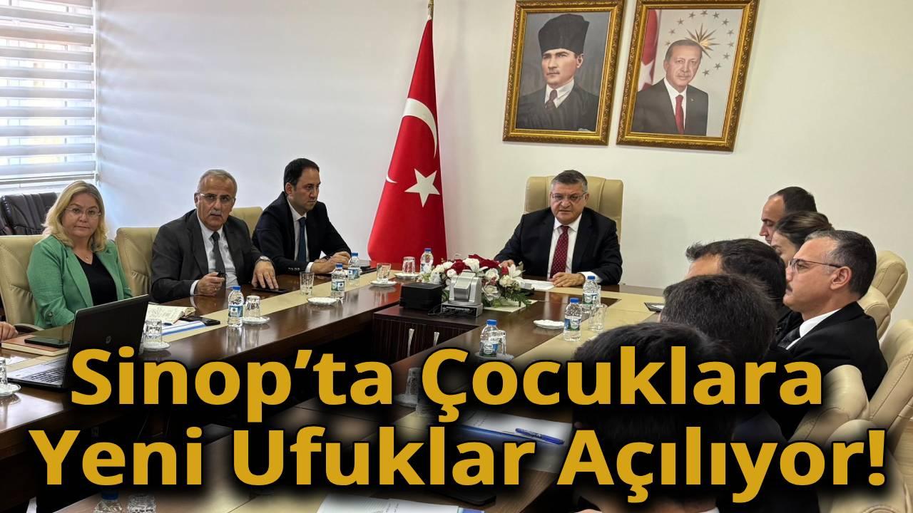 Sinop’ta çocuklar için Müzik ve Spor Projesi başlıyor