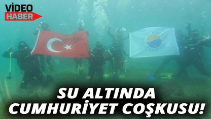 Sinop'ta Cumhuriyet Coşkusu denize taşındı!