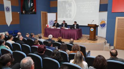 Sinop’ta Cumhuriyet’in 102. yılına özel panel