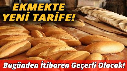 Sinop'ta ekmeğe zam geldi