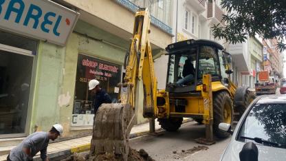 Sinop’ta elektrik arızası nedeniyle yol trafiğe kapatıldı