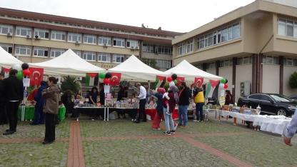 Sinop’ta eğitim camiasından Gazze’ye dayanışma mesajı