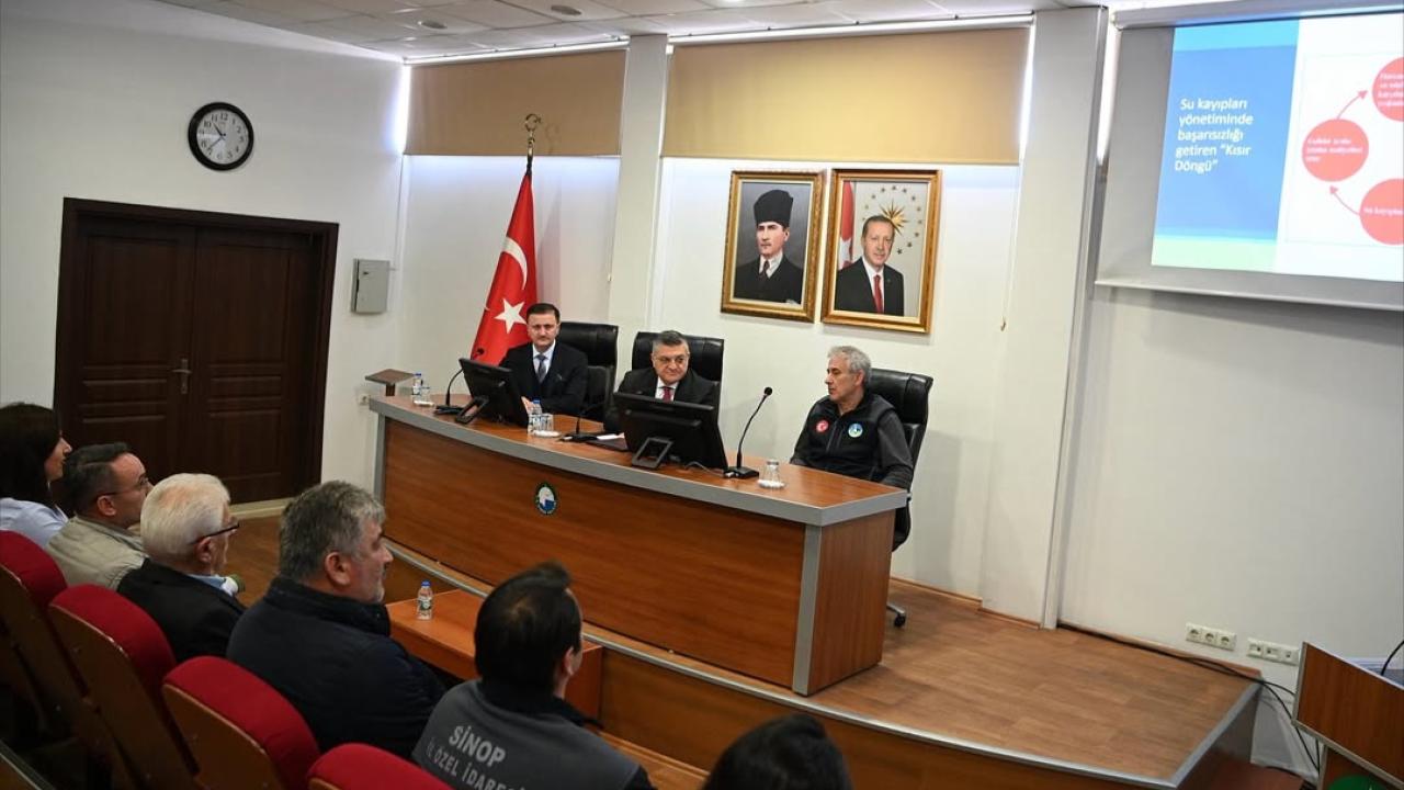 Sinop’ta içme suları değerlendirme ve eğitim toplantısı yapıldı