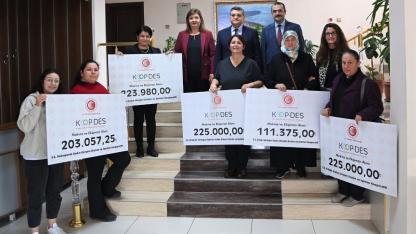 Sinop’ta Kadın Kooperatiflerine rekor hibe