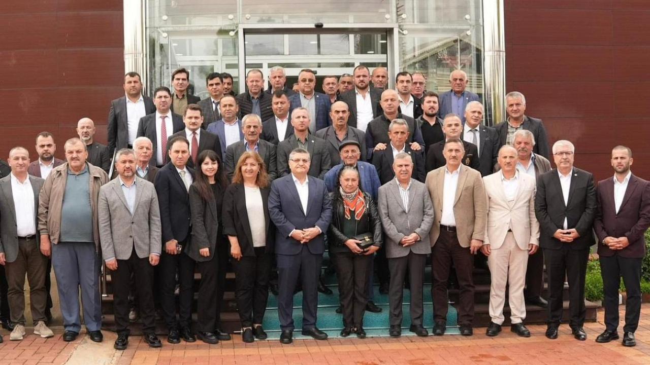 Sinop&#039;ta muhtarlar onuruna kahvaltı düzenlendi