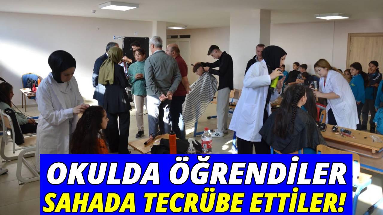 Sinop'ta öğrenciler sosyal sorumluluk projesiyle deneyim kazandı