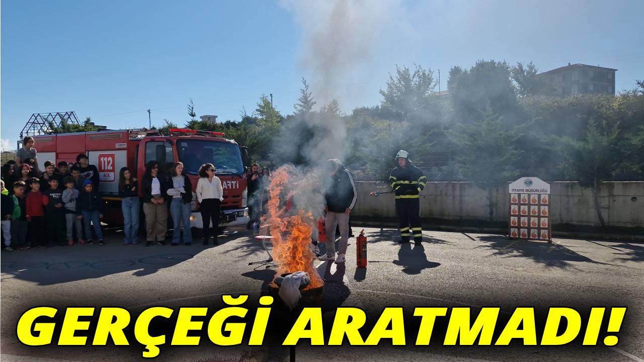Sinop'ta öğrencilere uygulamalı eğitim