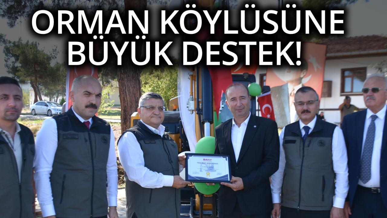 Sinop’ta orman köylüsüne 7 milyon 700 bin liralık destek