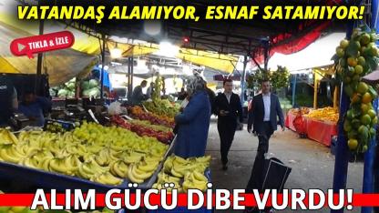 Sinop'ta pazarın tadı yok!